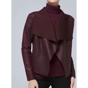 WHBM NWT Drape Front Jacket size M